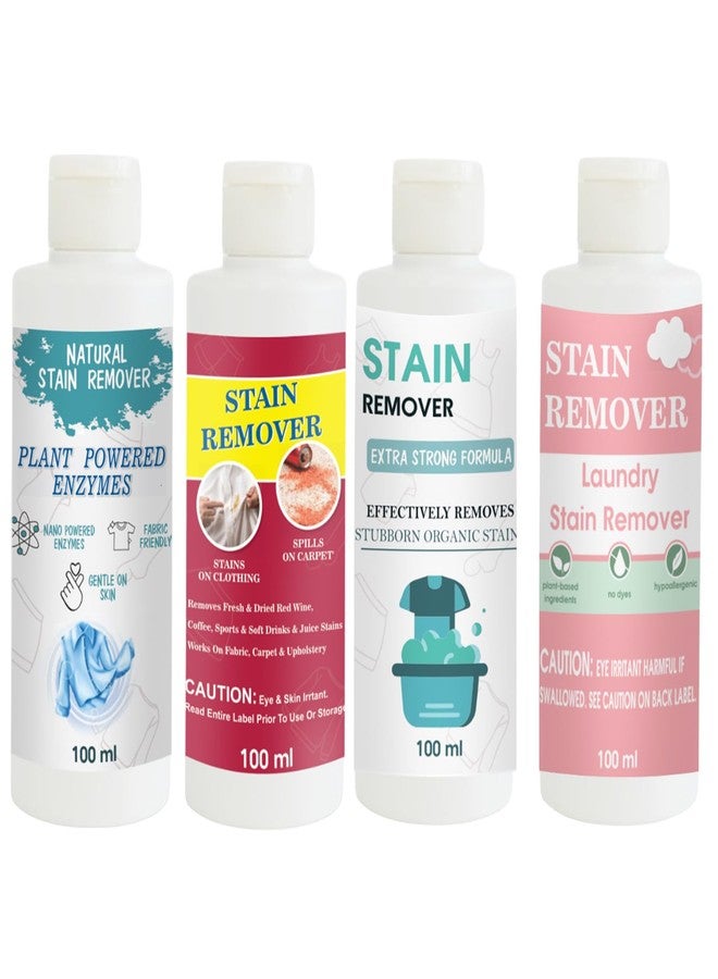 مجموعة مزيلات بقع توفوس: مزيل بقع القمصان، الأحمر، الدمى، والوردي | محلول تنظيف متعدد الأسطح للملابس والأقمشة والمفروشات (100 غرام لكل عبوة) - Image 1